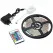 Kit bandă LED flexibilă RGB 5 metri cu telecomandă și adaptor, iluminat decorativ