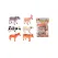 Set 6 figurine Animale de la Ferma din colectia Fauna, jucarii educative pentru copii