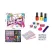 Set Manichiură pentru Fetițe, Include Oje Non-Toxice pe Bază de Apă și peste 80 Stickere Decorative, Dimensiuni Cutie 25 x 20 cm
