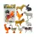 Set 10 figurine Animale de Fermă Realiste, colecție educativă din material durabil