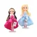 Set Păpușă Princess 3D Big Eyes cu Rochie de Seară și Suport