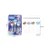 Set 3 tuburi solutie pentru baloane de sapun cu bagheta si figurine tematice spatiale