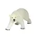 Figurină Gigant Urs Polar, Colecția Wildlife, Lungime 35 cm, Material Rezistent cu Textură Detaliată
