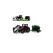 Tractor Agricol de Jucărie cu Încărcător Frontal Mobil și Semănătoare, Set Fermă Interactiv, 45 cm
