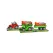 Set Fermă Veselă „Agro-Life” – Tractor cu Remorcă Transportoare și Figurine Animale Domestice