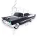 Mașină-Boxă Bluetooth Dodge 59, Radio FM, MP3, Stereo HIFI, 28 cm – Negru