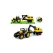 Tractor Agricol de Jucărie cu Remorcă și Excavator Funcțional, Set Utilaje pentru Copii, 28 cm