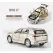 Machetă Metalică SUV X7, Scara 1:24, Direcție Activă, Portiere Mobile, Lumini și Sunete