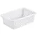 Coș de Depozitare Dreptunghiular din Plastic, 22x15x8 cm, Design Perforat, Mix Culori, Bax 40 Bucăți