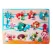 Puzzle din Lemn Încastru cu Pioneze, Model Sea Creatures și Creaturi Marine, Joc Educativ pentru Copii
