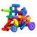 Set de Construcție Tip Tuburi Interconectabile pentru Copii, Tuburile Fermecate cu Piese Multicolore și Accesorii Roți, Joc Educativ și Creativ de Îndemânare