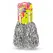 Pompone Majorete „Cheering Squad”, Set de 2 Bucăți, Accesorii Petrecere, Argintiu Metalizat