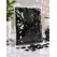 Confeti Glitter Negru Metalizat din PET, Formă Dreptunghiulară, Dimensiune 5x2 cm