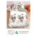 Lenjerie de Pat Single din Finet Super Design Pucioasa, 4 Piese, Cearceaf de Pat cu Elastic 140 x 200 cm, Model S-24