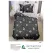 Lenjerie de Pat Single din Finet Super Design Pucioasa, 4 Piese, Cearceaf de Pat cu Elastic 140 x 200 cm, Model S-02