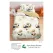 Lenjerie de Pat Single din Finet Super Design Pucioasa, 4 Piese, Cearceaf de Pat cu Elastic 140 x 200 cm, Model S-18