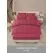 Lenjerie de Pat Dublu din Finet Premium Pucioasa, 6 Piese, cu Pliuri Brodate structural și Cearceaf cu Elastic, Grena / Vișiniu Uni, Model Q-7