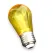 Bec LED S14 Galben E27 Transparent