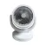 Ventilator de birou portabil cu LED, rotire 360 grade și alimentare USB-C