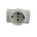 Triplu Ștecher Mixt Euro + Schuko B-223/B-035