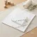 Set 5 Bucăți Crișmă de Botez cu Căpison Bumbac Alb Dublu cu Dantelă 100x90 cm