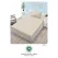 Set Husă de Pat cu Elastic și 1 Față de Pernă, Finet, 140x200 cm, Model Uni Bej (UE-3)