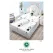 Set Husă de Pat cu Elastic și 1 Față de Pernă, Finet, 140x200 cm, Model Stele Căzătoare (U-5)