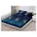 Set Husă de Pat din Finet cu Elastic, 180x200 cm, Model Note Muzicale și Steluțe, 2 Fețe de Pernă
