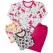 Set 5 Pijamale Damă cu Mânecă Lungă și Pantaloni Lungi, Bumbac 100%, Mărimi 46-54