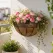 Coș Decorativ de Perete pentru Flori Semicerc 20x14 cm