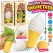 Jucărie Squishy Înghețată XXL cu Gel, Moale și Elastică, Antistres, 25 cm, Diverse Culori