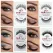 Gene false Red Cherry - Black Gene pentru un efect dramatic și natural