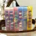 Set unghii false autoadezive - False Nail Professional - 12/set, culori și modele diverse