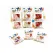 Unghii false cod R67 set 12 pachetele modele colorate cu lipici inclus