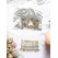 Set accesorii coafură mireasă - pieptăn auriu cu perle