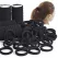 Elastic negru de păr - ambalaj tip tub, 24 bucăți / cutie (preț pe bucată)