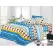 Lenjerie de pat finet 4 piese - buline multicolore - H792