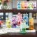 Difuzor parfum cu bețișoare și flori decorative - I366