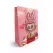 Punga cadou copii roz 32x26x12 cm model iepuras cu inimioara