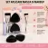 Set aplicare masca si makeup USHAS CT652 cu pensulă si buretei