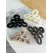 Clește de păr siliconat floare 12 buc/set G239 - diverse culori