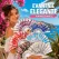 Set de 12 evantaie textile florale cu accente aurii, G423