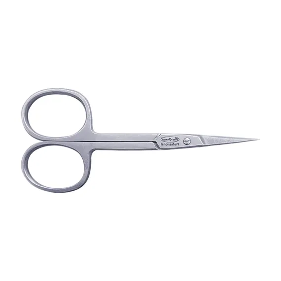 Forfecuță profesională cuticule satinată din inox – vârf ultra-fin