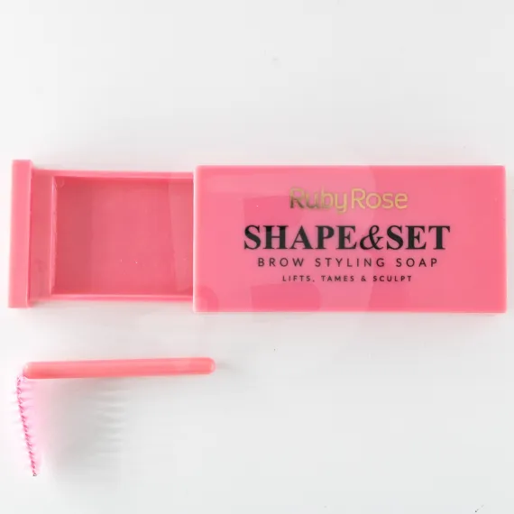 Gel de Sprâncene Transparent Ruby Rose – Shape & Set