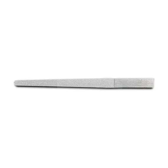 Pilă profesională mare din metal pentru modelarea și finisarea unghiilor
