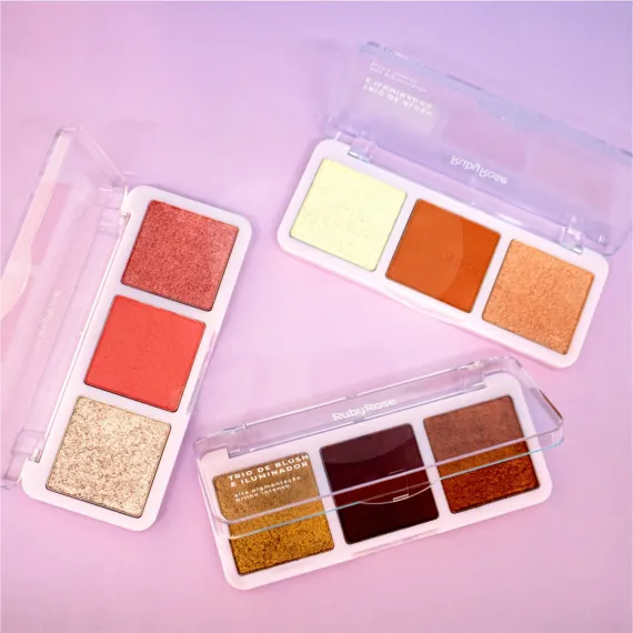 Set palete Ruby Rose Trio – prezentare produs