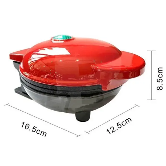 Dimensiuni mini aparat waffle electric