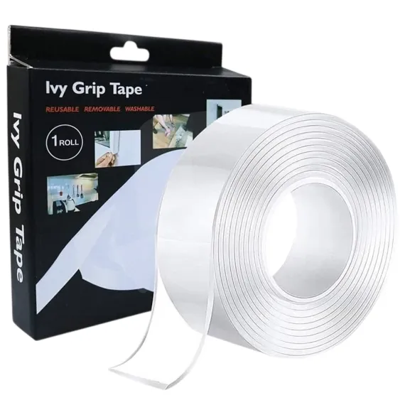 Bandă dublu adezivă transparentă Ivy Grip Tape Nano PU