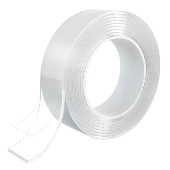 Bandă dublu adezivă transparentă Ivy Grip Tape Nano PU, 30 mm x 3 m, reutilizabilă