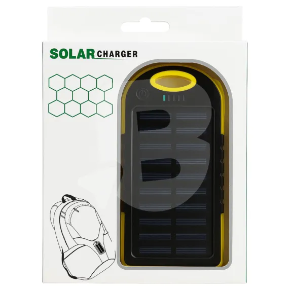 Baterie externă solară 5000 mAh ambalată